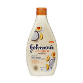 Johnson's Body Lotion Vita Rich Smoothies Indulging Yogurt Peach & Coconut 400 ml - ShopXonline